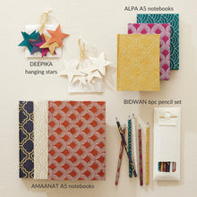 BIDWAN Wood Free Recycled Paper Pencil 6pc Set