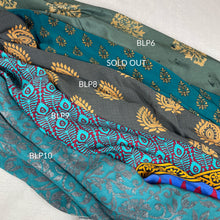 MOHINI Recycled Sari Hair Neck Scarf Square 55cm