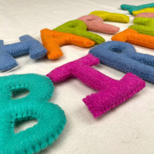BIRTHDAY Letter Garland Eco Felt Happy Birthday 200cm