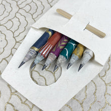 BIDWAN Wood Free Recycled Paper Pencil 6pc Set