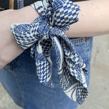 MOHINI Recycled Sari Hair Neck Scarf Square 55cm