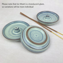 ISLA Stoneware Ceramic Round Incense Stick Holder