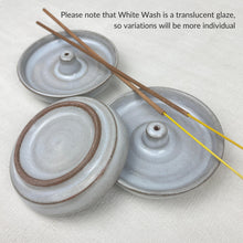 ISLA Stoneware Ceramic Round Incense Stick Holder