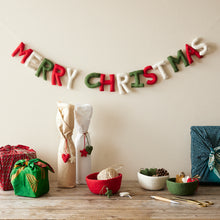 CHRISTMAS Letter Garland Felt Merry Christmas 200cm