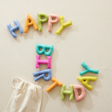 BIRTHDAY Letter Garland Eco Felt Happy Birthday 200cm