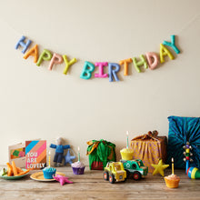 BIRTHDAY Letter Garland Eco Felt Happy Birthday 200cm