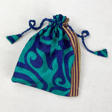 NIRMALA Recycled Sari Fabric Refillable Lavender Bag