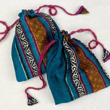 NIRMALA Recycled Sari Fabric Refillable Lavender Bag