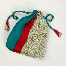 NIRMALA Recycled Sari Fabric Refillable Lavender Bag