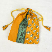 NIRMALA Recycled Sari Fabric Refillable Lavender Bag