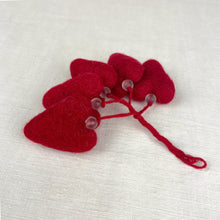 RATISH Mini Felt Heart Hanging Decoration