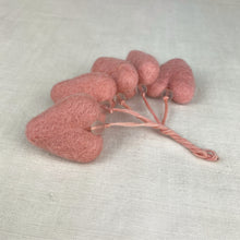 RATISH Mini Felt Heart Hanging Decoration