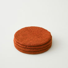 TOLA Handmade Eco Felt Coaster Vase Mat 4pc Set