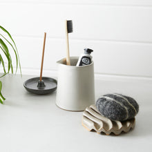 ISLA Stoneware Ceramic Round Incense Stick Holder