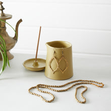 ISLA Stoneware Ceramic Round Incense Stick Holder