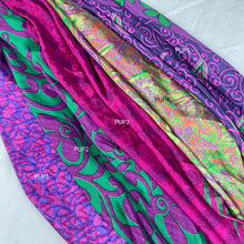 MOHINI Recycled Sari Hair Neck Scarf Square 55cm