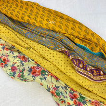 MOHINI Recycled Sari Hair Neck Scarf Square 55cm