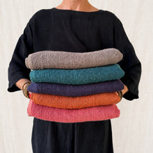 BIBEK Saffron Orange Vegan Banana Yarn Scarf