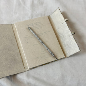 SANGAMARAMAR Recycled Paper Lokta Notebook Pencil Set A5