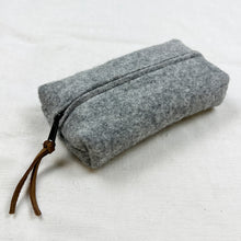 ADESH Small Boxy Felt Pouch Pencil Case Desk Tidy