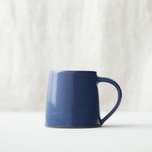 ALO Handmade Glazed Stoneware Conical Mug Blue