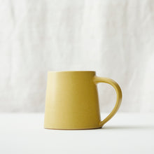 ALO Handmade Glazed Stoneware Conical Mug Yellow