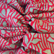 ANUPA Recycled Sari Twist Headband Red