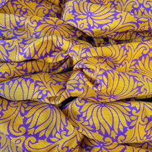 ANUPA Recycled Sari Twist Headband Yellow