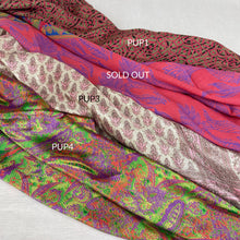 MOHINI Recycled Sari Hair Neck Scarf Square 55cm