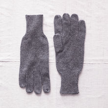 DEENA Luxury Soft Fine Knit Merino Ladies Gloves Charcoal Grey