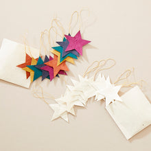 DEEPIKA Lokta Paper Star Hanging Decoration 10pc Set