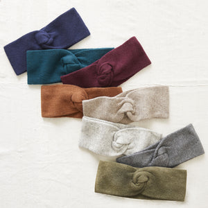 DISHITA Luxury Soft Merino Twist Earwarmer Headband