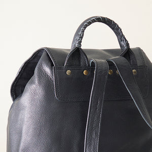 BATA Stylish Versatile Leather Rucksack Backpack