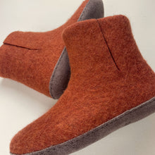 BIDI Handmade Felt Unisex Slipper Boot Suede Sole