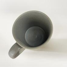 YALU Part Glazed Three Tone Ombre Stoneware Mug Seafoam Beige