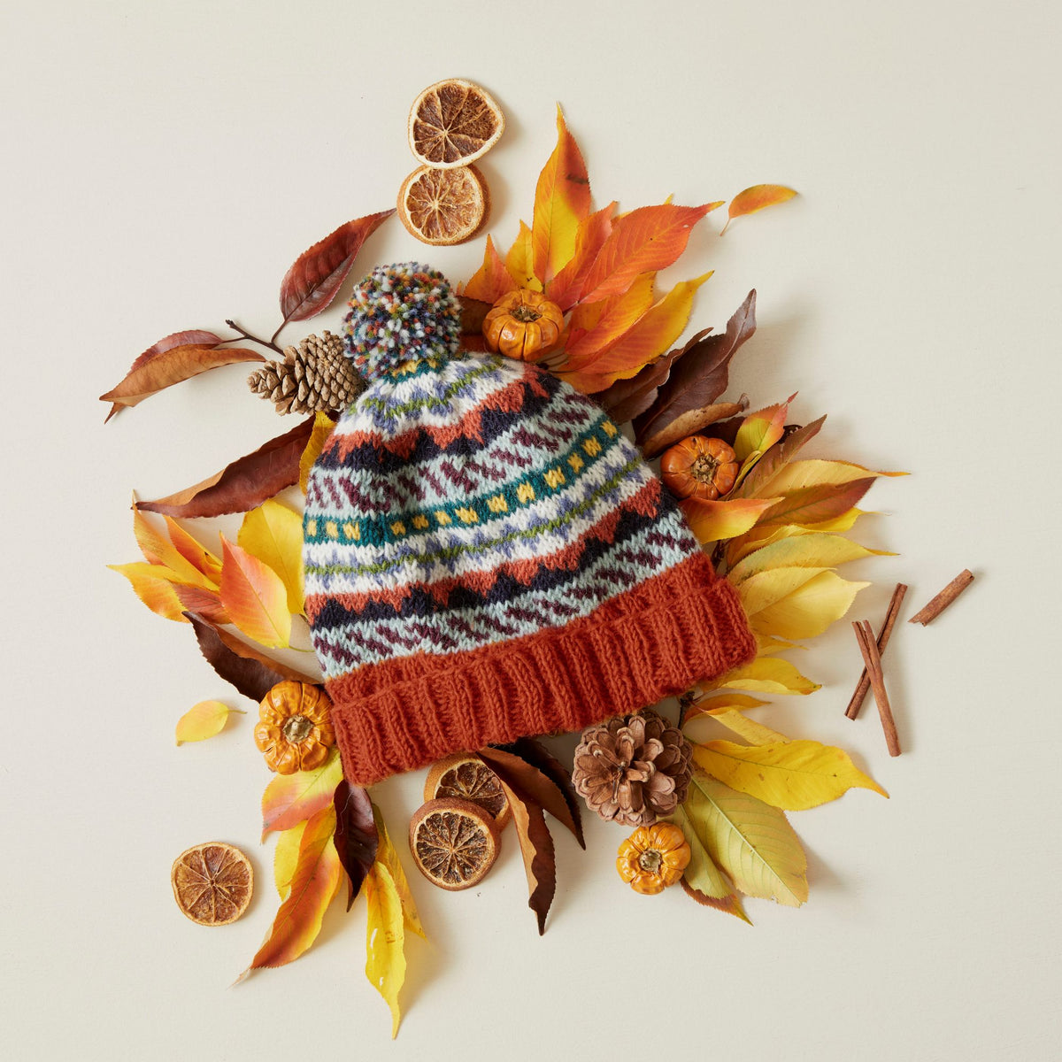 TAVAR Eco Knit Nordic Unisex Bobble Hat Waste Wool – AURA QUE