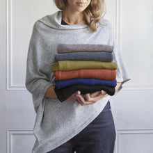RISI Luxury Soft Fine Knit Merino Cowl Poncho