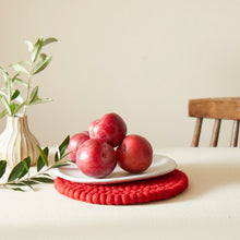 MILDO Handmade Felt Ball Table Mat Trivet