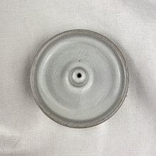 ISLA Stoneware Ceramic Round Incense Stick Holder White Wash
