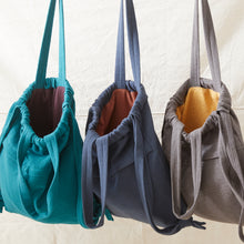 JAMMA 4-in-1 Vegan Reversible Cotton Backpack Tote