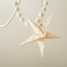 PARVESH Lokta Paper Folding Star Eco Christmas Decor