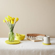 MILDO Handmade Felt Ball Table Mat Trivet