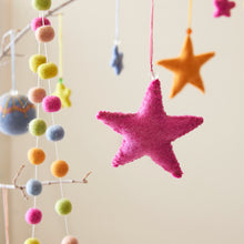 SAPNA Beaded Felt Star Christmas New Baby Decor