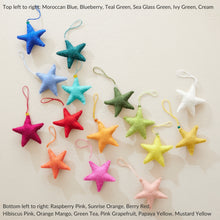SAPNA Beaded Felt Star Christmas New Baby Decor