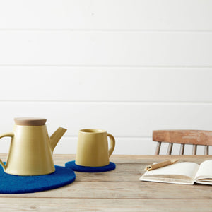 AGNI Handmade Eco Felt Table Mat Placemat 4pc Set