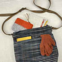 THAILO Woven Cotton Leather Cross Body Bag Purse