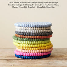 MILDO Handmade Felt Ball Table Mat Trivet