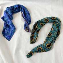 MOHINI Recycled Sari Hair Neck Scarf Square 55cm