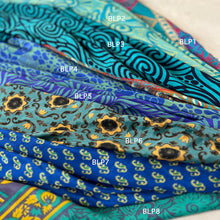 MOHINI Recycled Sari Hair Neck Scarf Square 55cm