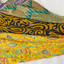 MOHINI Recycled Sari Hair Neck Scarf Square 55cm